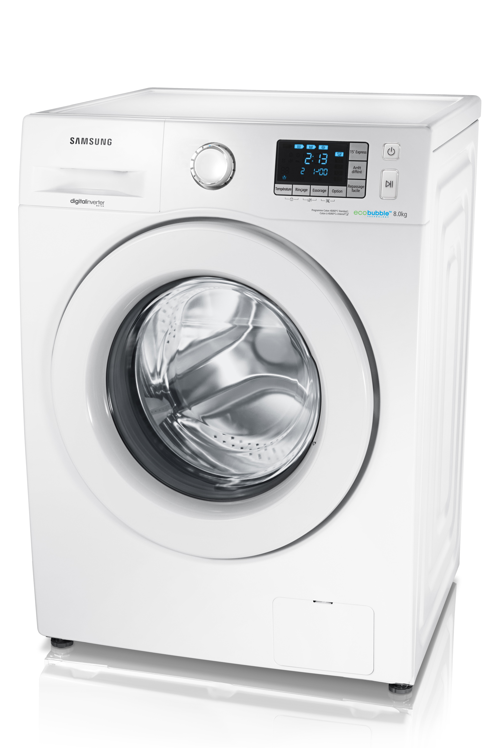 Samsung WF80F5E3U4W washing machine Front-load – image 3