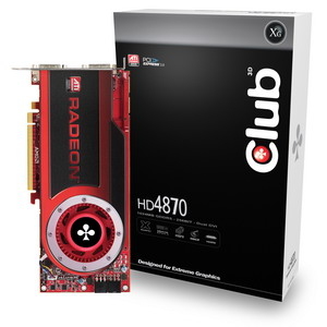 CLUB3D VGA Radeon HD4870 1024MB DDR5 PCIe