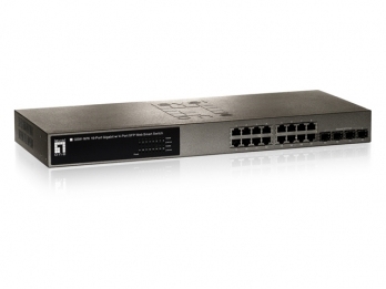 LevelOne GSW-1676 16 Port Web Smart Switch