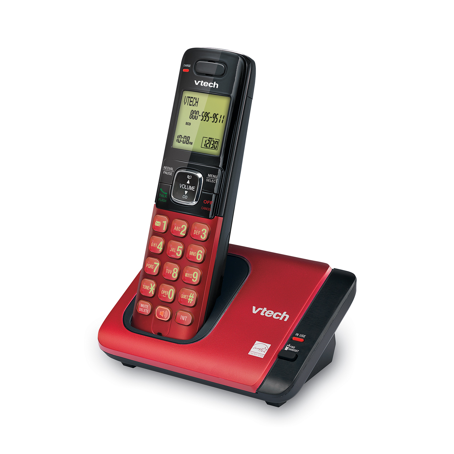 VTech CS6719-16 telephone DECT telephone Caller ID Black, Red – image 3