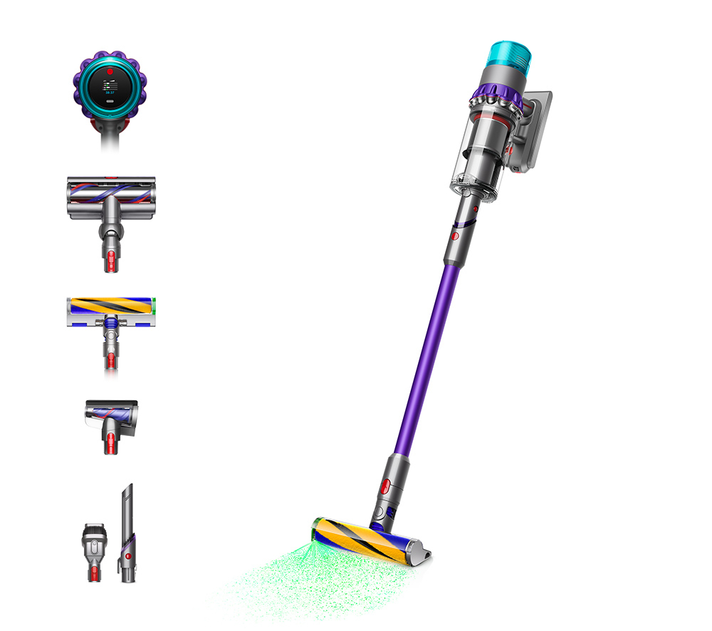 Dyson Gen5 Detect 2-in-1 stick vacuum Battery Dry HEPA Bagless Purple