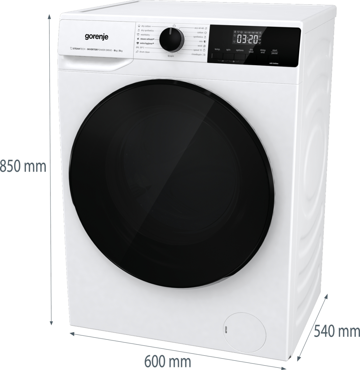 Gorenje Tvätt/Tork WD2A854ADS BK070 – image 9