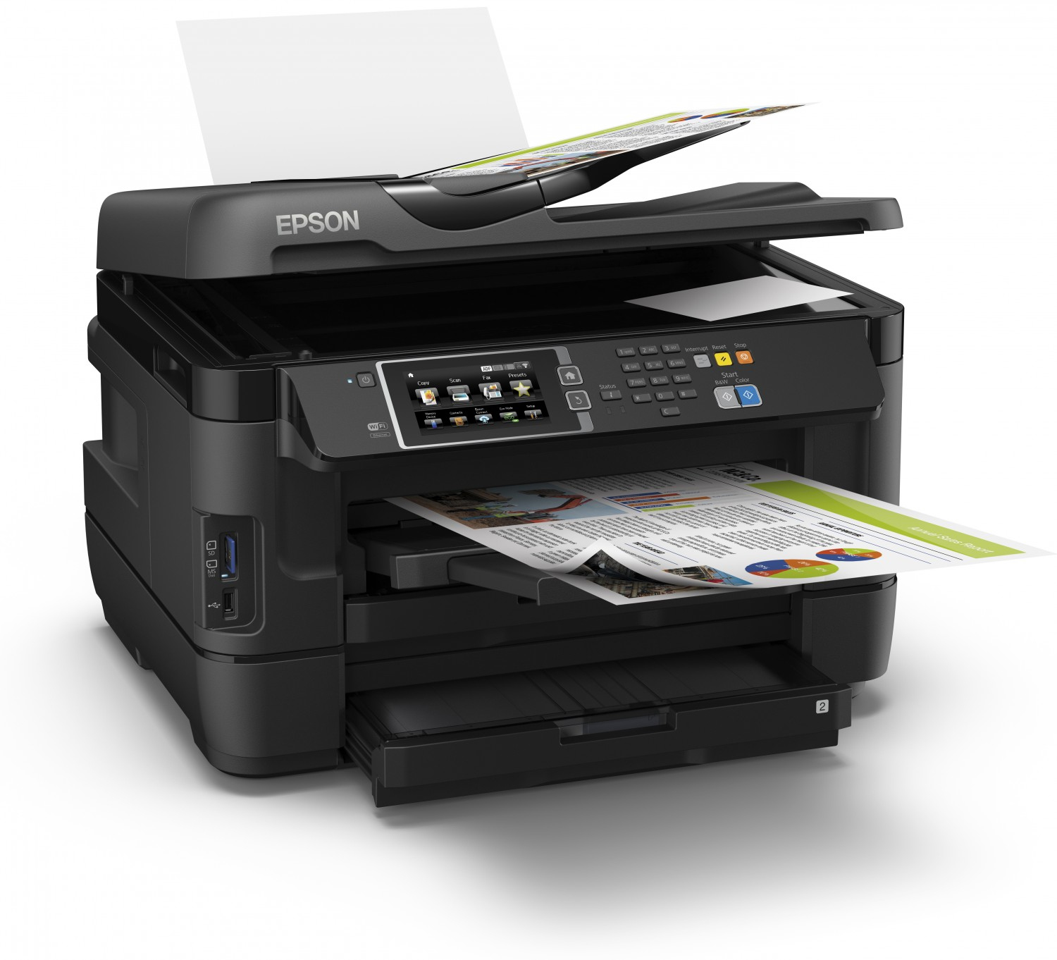 Epson WorkForce WF-7620DTWF Inkjet A3
