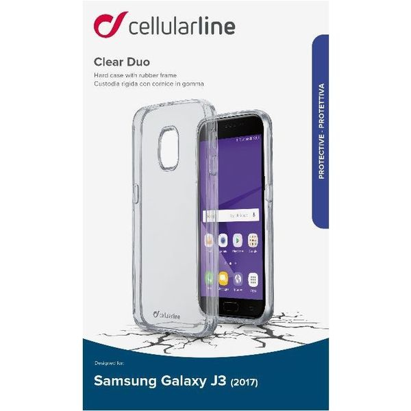 Cellularline Clear Duo - Galaxy J3 (2017) – image 3
