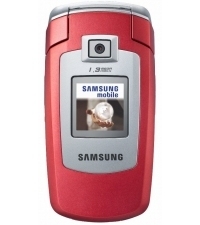 Samsung E380 Scarlet Red