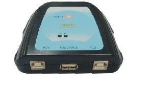 Microconnect UB21P interface hub 480 Mbit/s Black