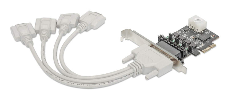 Manhattan 169950 interface cards/adapter Internal Serial – image 6