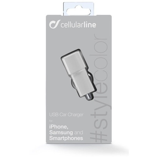 Cellularline 36901 mobile device charger Smartphone, Tablet White Cigar lighter Auto – image 2