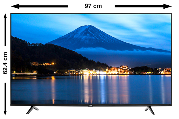 TCL 43S443 TV 109.2 cm (43") 4K Ultra HD Smart TV Wi-Fi Black – image 2