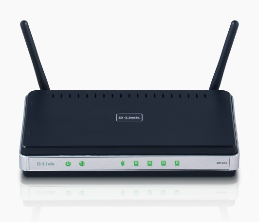 D-Link DIR-615/A wireless router Fast Ethernet Black, White
