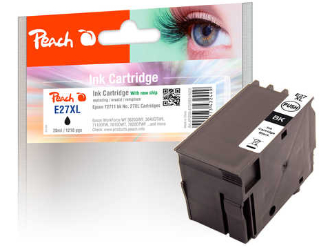Peach 319928 ink cartridge Compatible High (XL) Yield Black