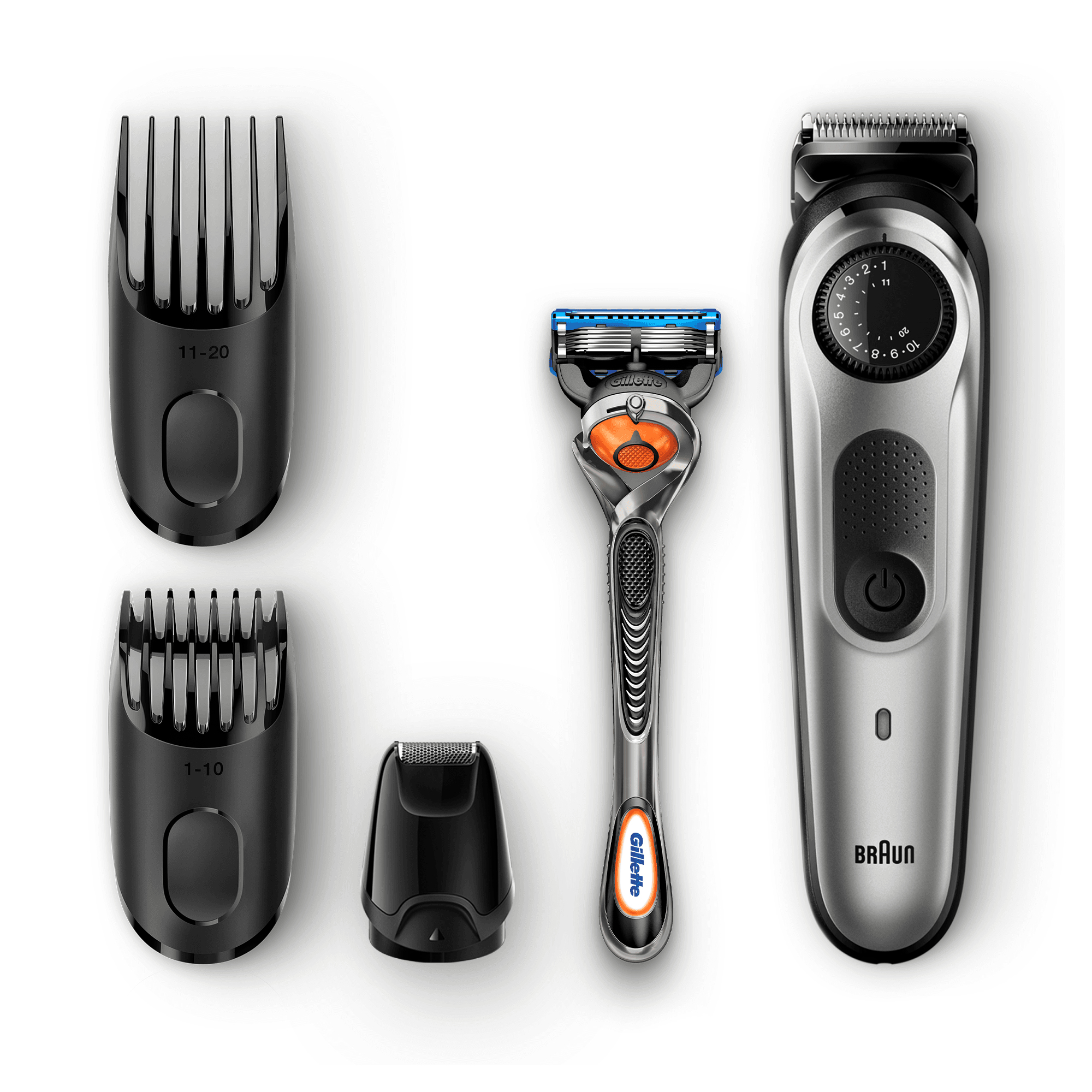 Braun BeardTrimmer BT5065, Beard Trimmer & Hair Clipper, Mini Foil Shaver Attachment – image 1