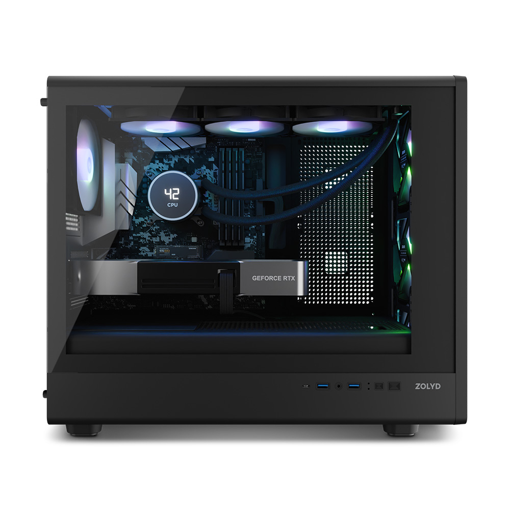 Zolyd Karion Midi Tower Black – image 2