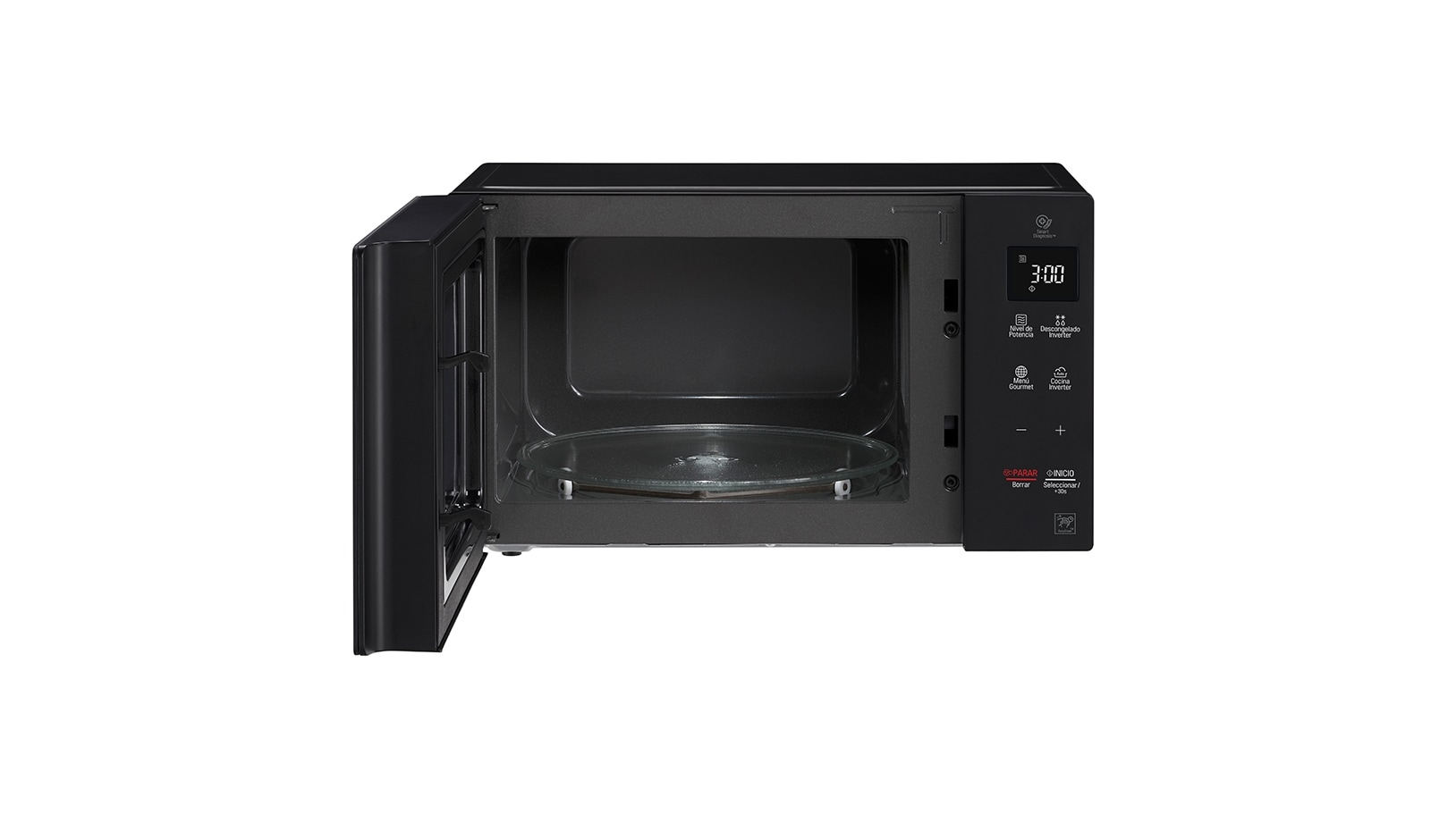 LG MS1536GIS microwave Black Grill microwave Countertop – image 5