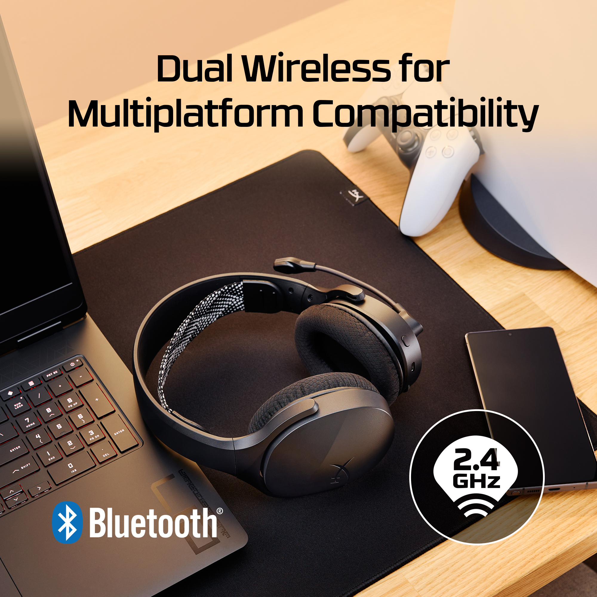 HyperX Cloud Jet Wireless Black Gaming Headset – image 5