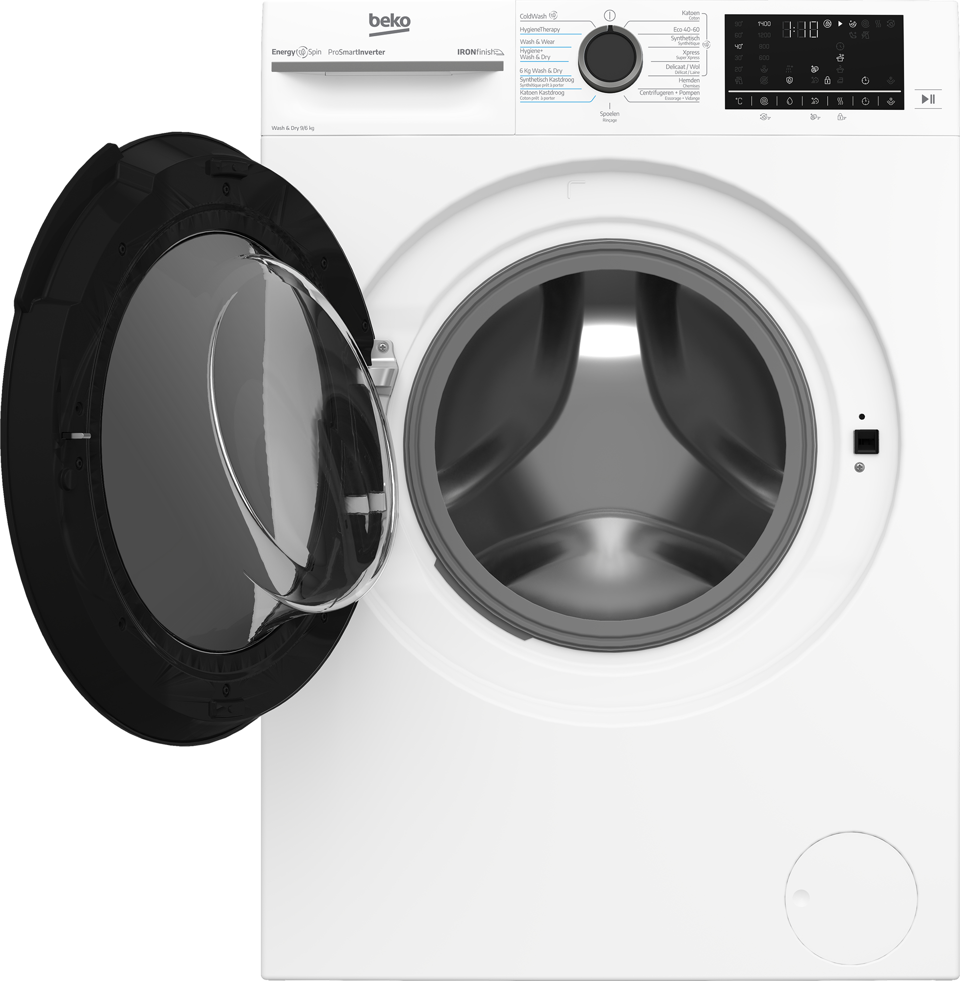 Beko BM5DFT4941W washer dryer Freestanding Front-load White – image 3