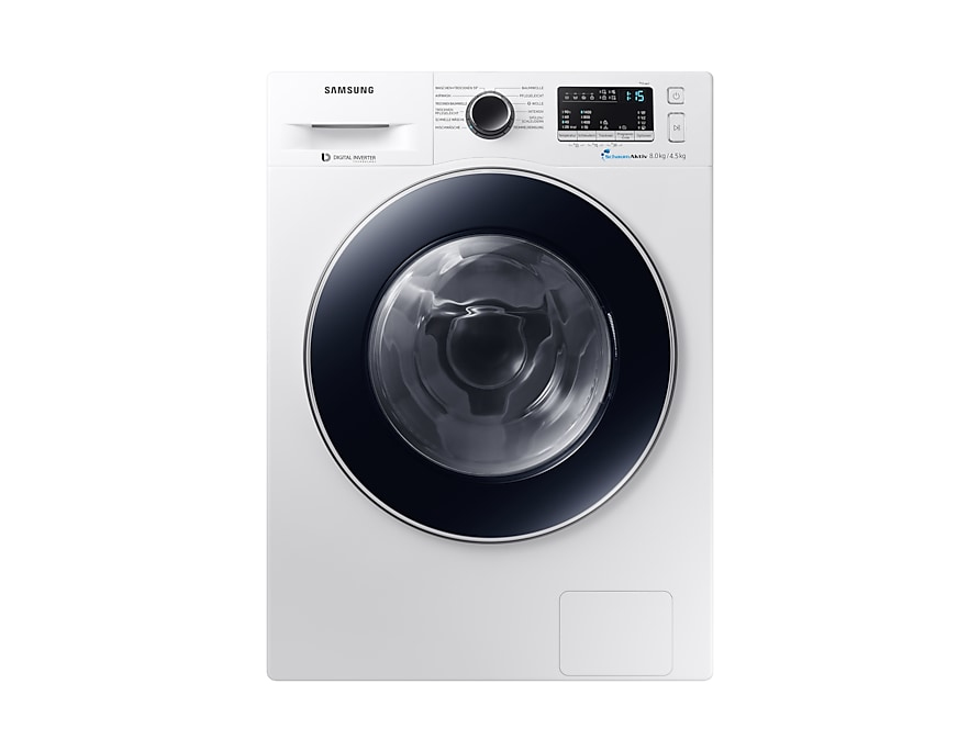 Samsung WD80M4A33JW/EG washer dryer Freestanding Front-load White – image 1