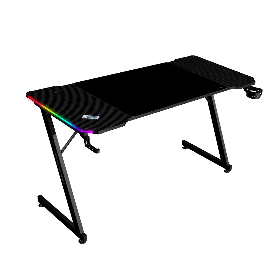 Mars Gaming MGDX140RGB scrivania per computer Nero