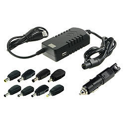 Duracell 90W Universal Laptop Car-Air Adapter