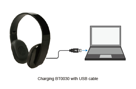 LogiLink BT0030 headphones/headset Wireless Head-band Calls/Music Bluetooth Black – image 2