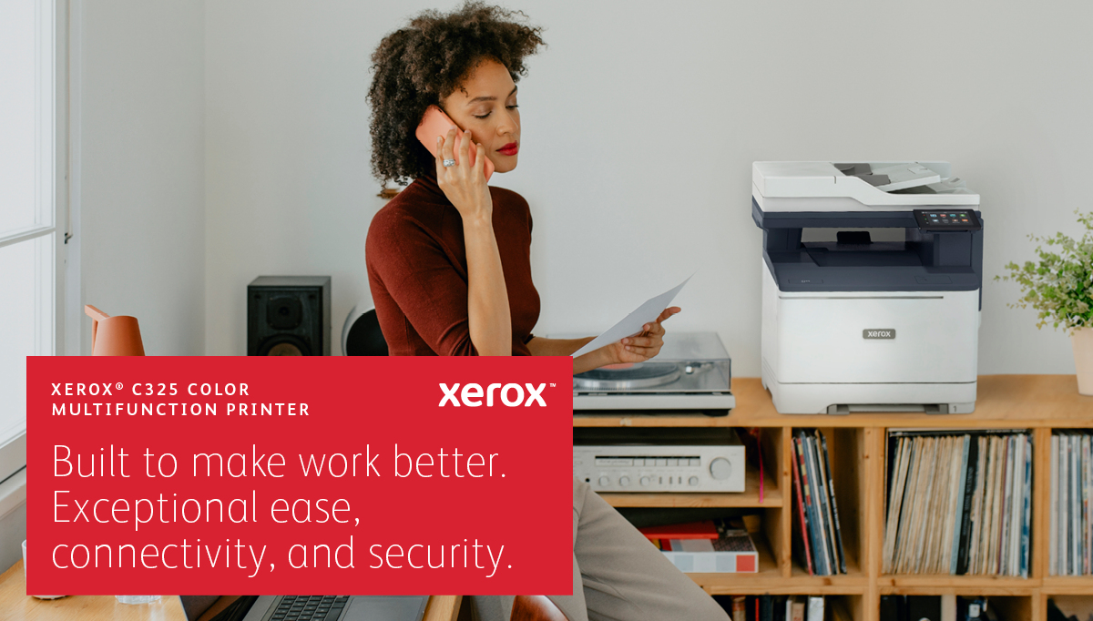 Xerox C325 A4 33ppm Wireless Duplex Copy/Print/Scan/Fax PS3 PCL5e/6 2 Trays Total 251 Sheets – image 7
