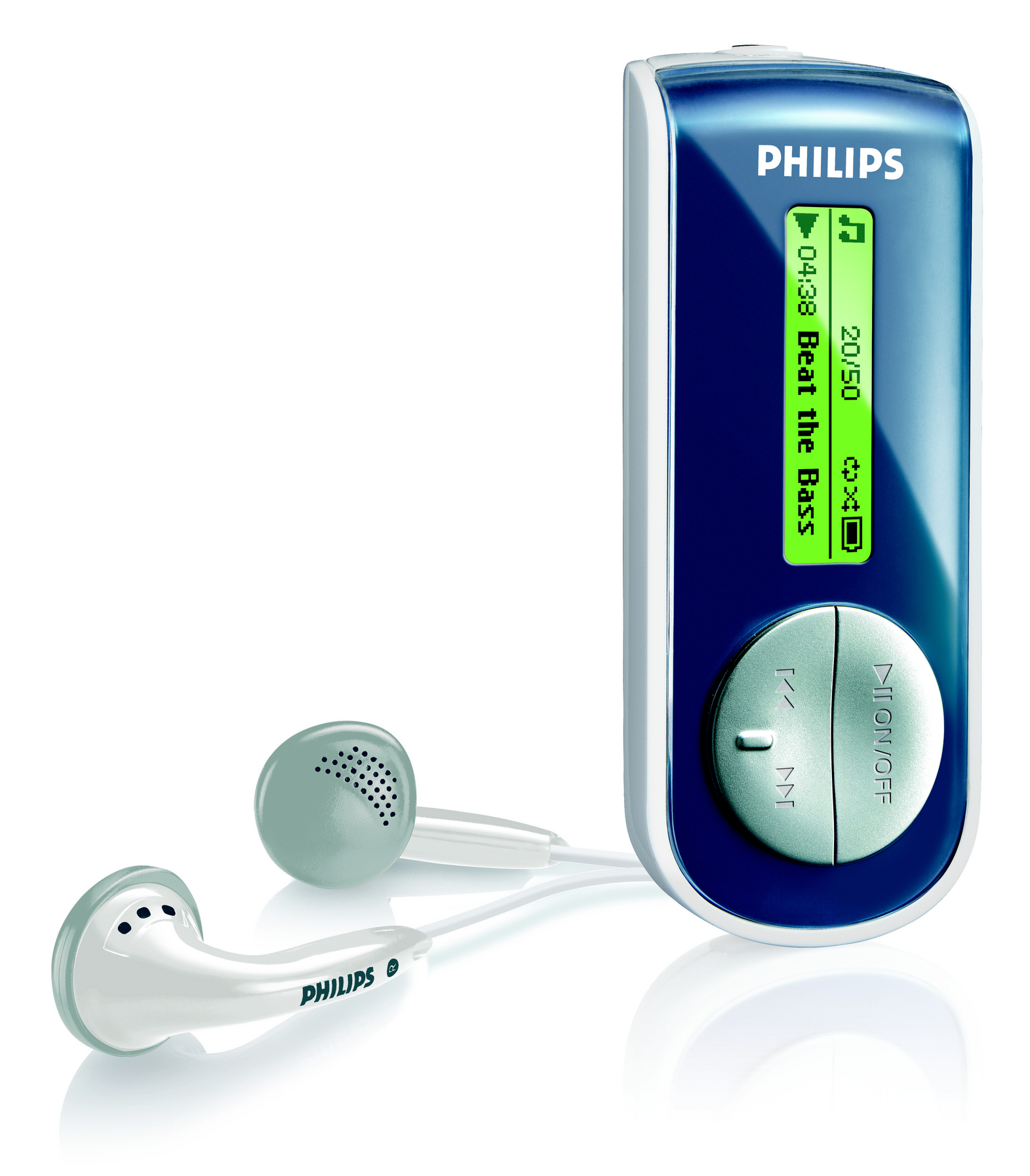 Philips SA4105 512MB* Flash audio player