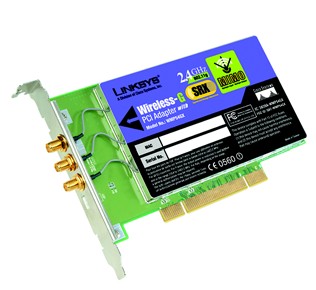 Linksys Wireless-G PCI Adapter with SRX