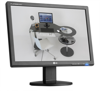 LG W1942S computer monitor – image 3