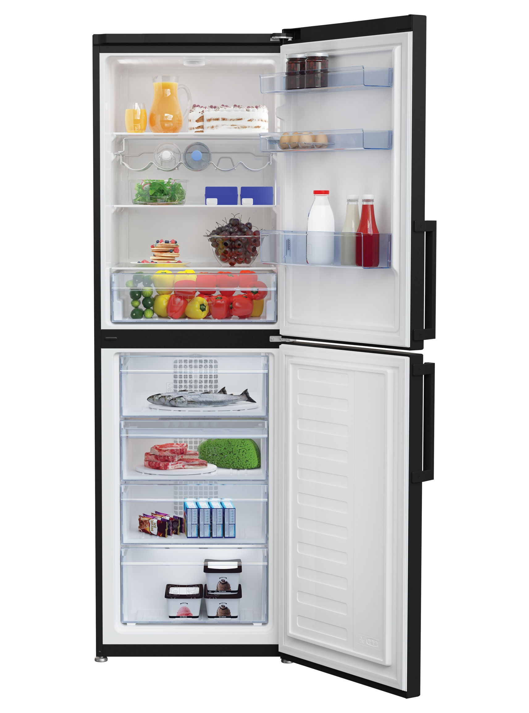 Beko CFP1691B fridge-freezer Freestanding – image 3