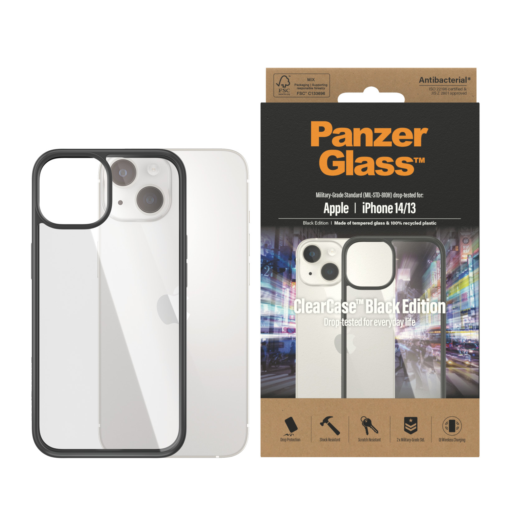 PanzerGlass® ClearCase Transparent iPhone 14 | 13 – image 2