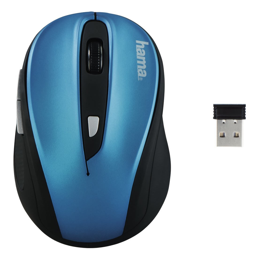 Hama 00134944 mouse Ambidextrous RF Wireless Optical 1600 DPI