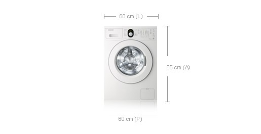 Samsung WF8700LSW washing machine Front-load – image 2