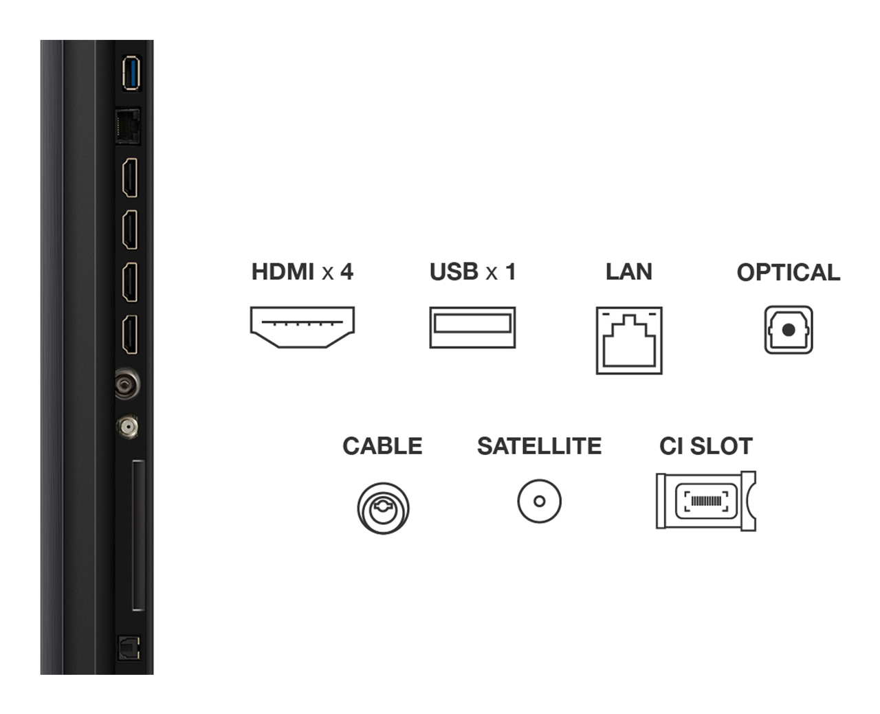 TV Mini Led TCL 55C79K 2025 55 pouces (139cm) — photo 4