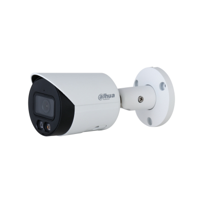 Cámara IP Dahua IPC-HFW2249S-S-IL - 2MP - Bala - Lente Focal 2.8mm - IR 30M - Ethernet - Micrófono - DH-IPC-HFW2249S-S-IL