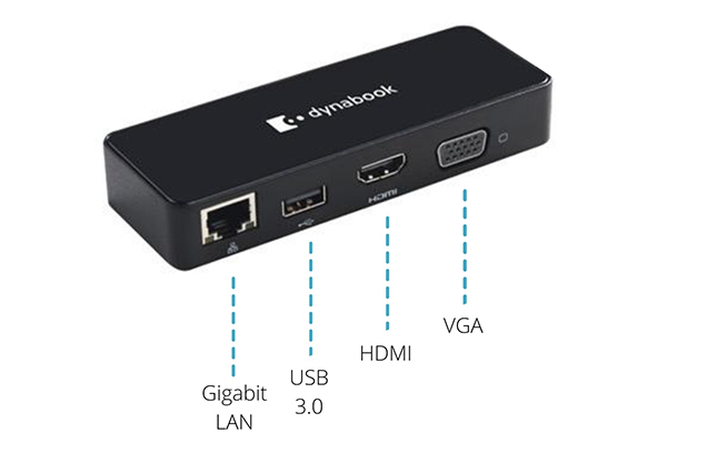 Dynabook USB-C to HDMI/VGA Travel Adapter – image 2
