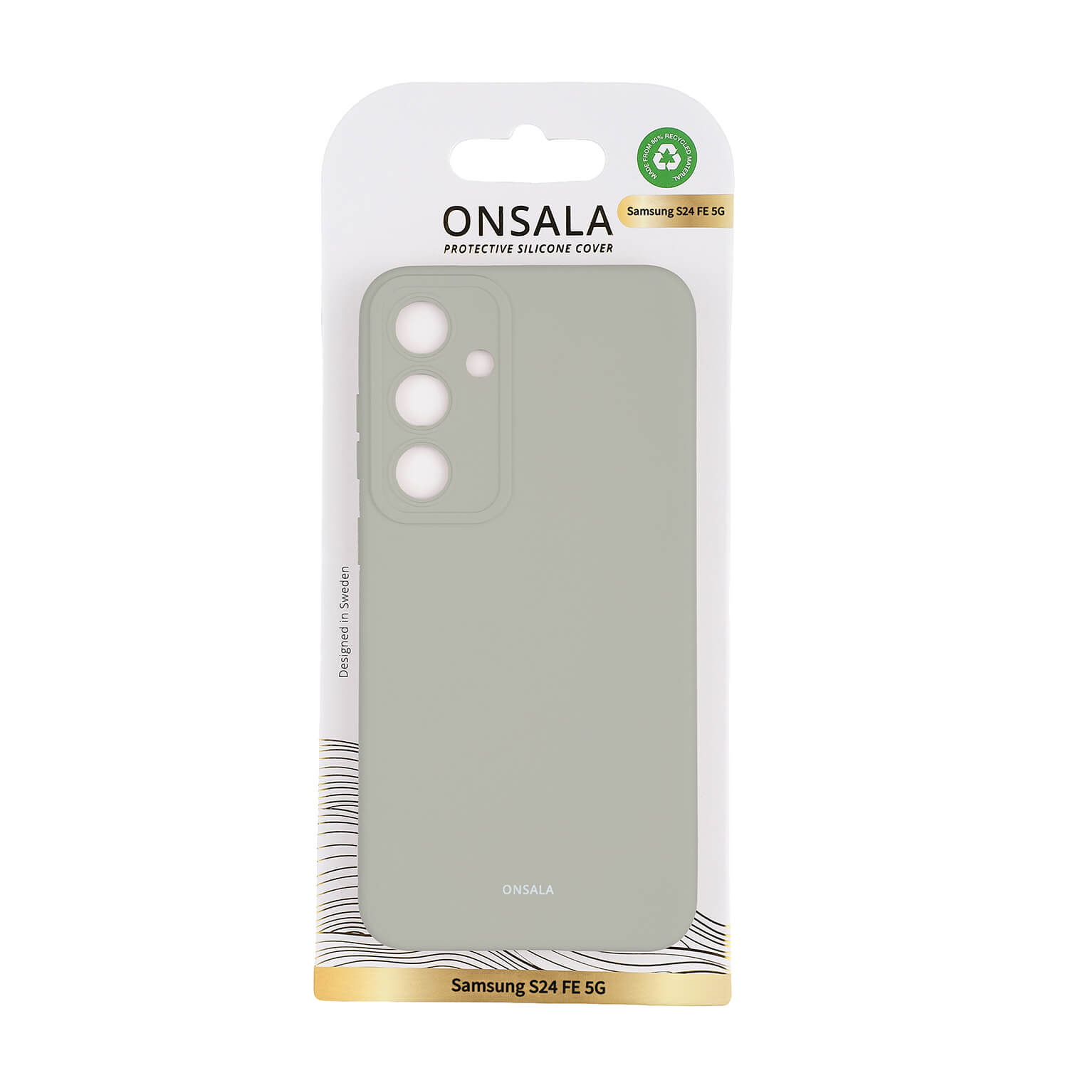 Onsala Phone Case with Silicone Feel Concrete - Samsung S24 FE – image 2