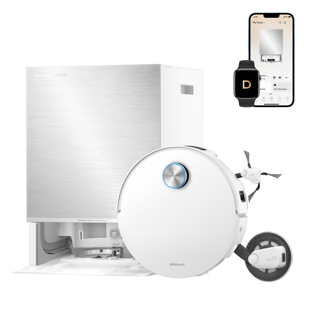 Dreame X60 Pro Ultra Complete smart robot vacuum & mop - white – image 1