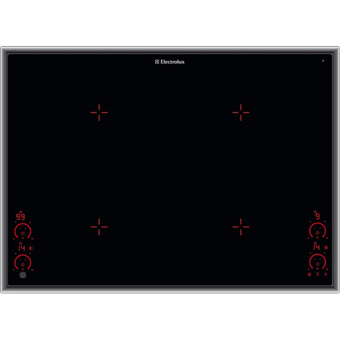Electrolux GK69TSIPCN Black Built-in Zone induction hob 4 zone(s)