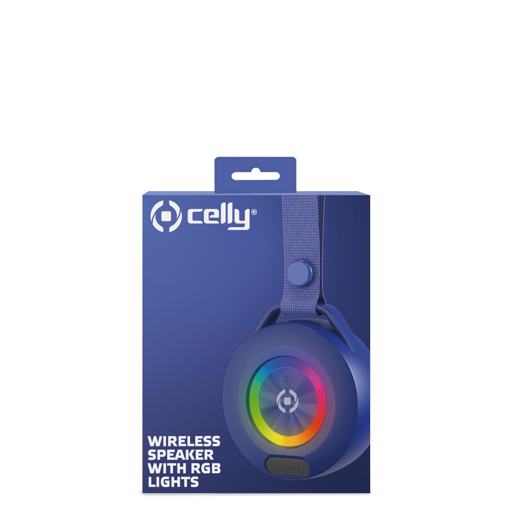 Celly LIGHTBEATBL portable/party speaker Stereo portable speaker Blue – image 2