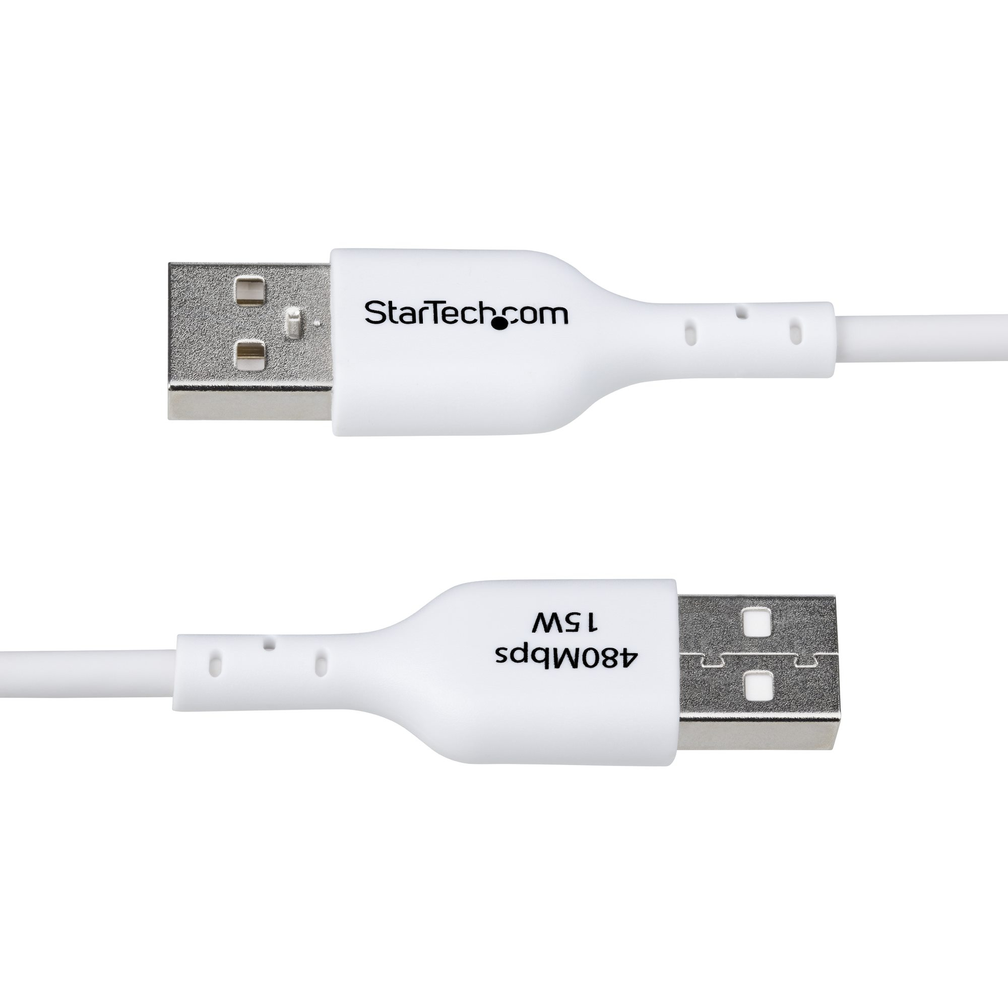 Resim StarTech.com USB2AC1MNCWHE USB 2.0 Type-A - Type-C Kablosu, 1m, Beyaz