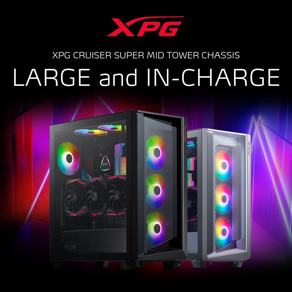 XPG CRUISER Mid-Tower Black – image 6
