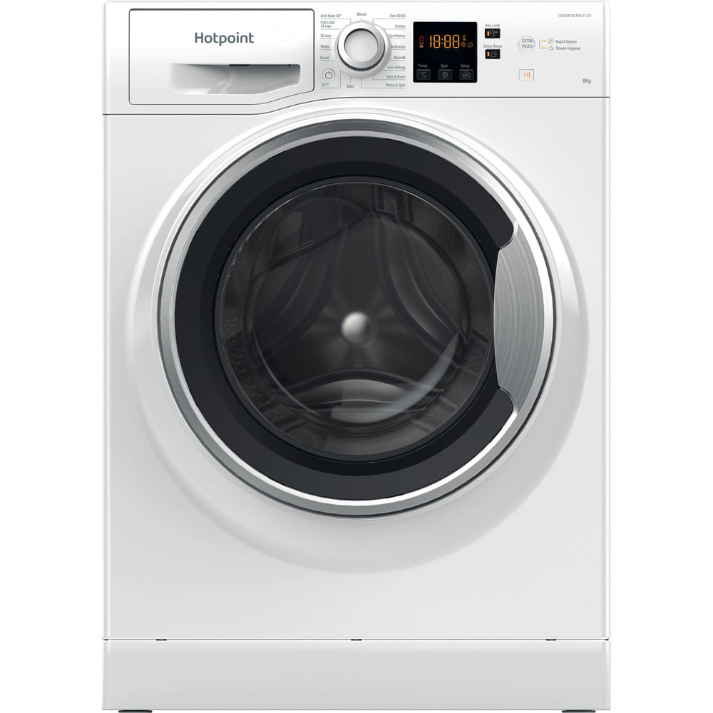 Hotpoint NSWE 846 WS UK — vue 1 sur 8