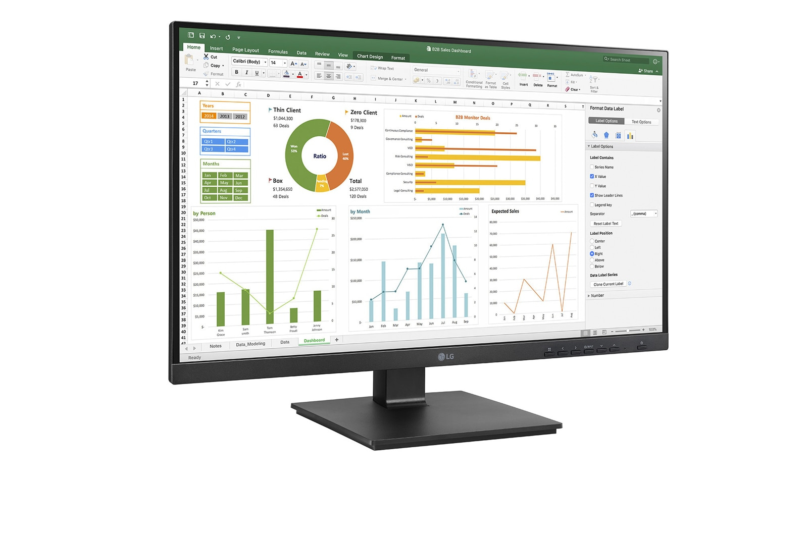 LG 24BN650Y-T computer monitor – image 3