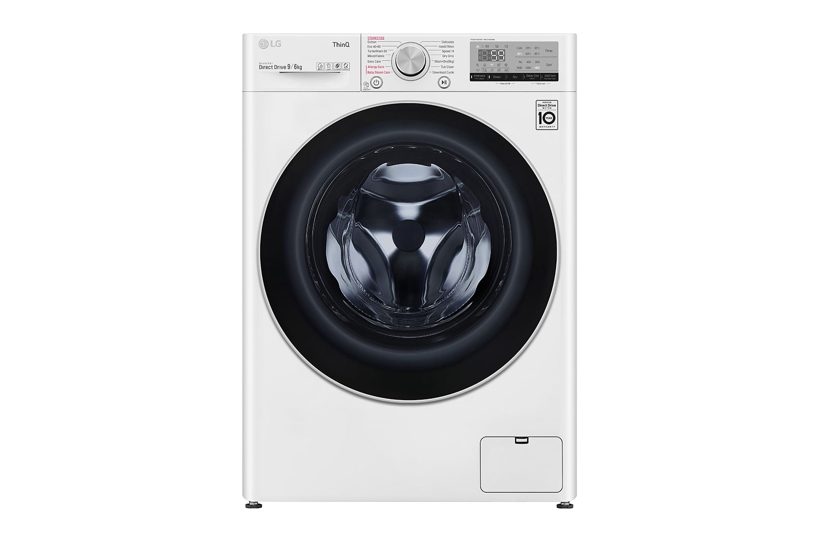 LG K4DV709H0W washer dryer Freestanding Front-load White – image 1