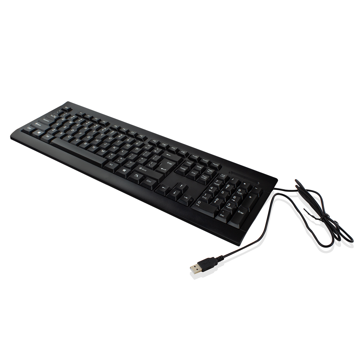 Ewent EW3190 keyboard Universal USB QWERTY US International Black – image 4