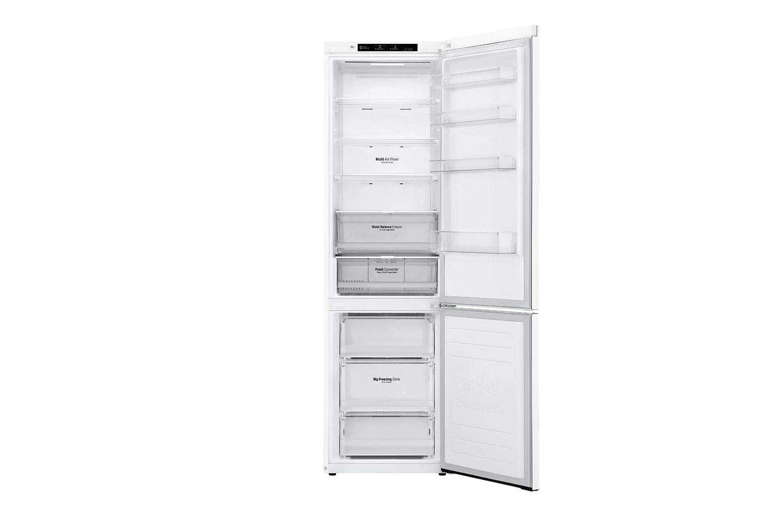 LG GBB62SWGFN fridge-freezer Freestanding – image 6
