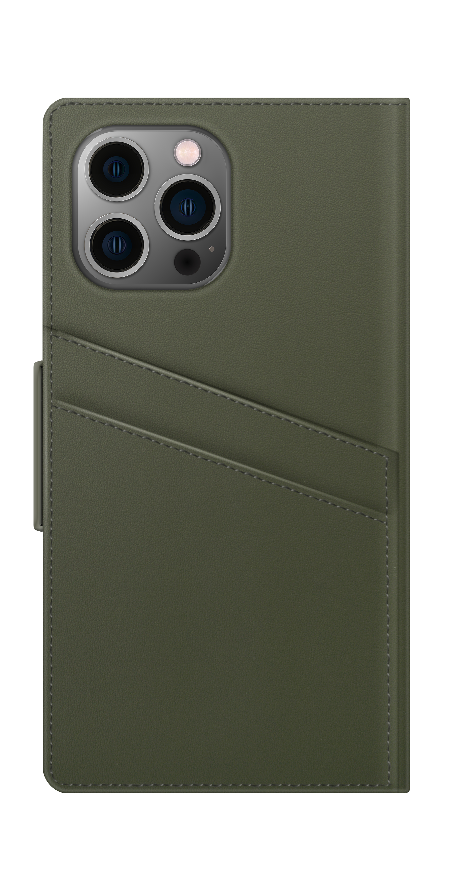 iDeal of Sweden Atelier Wallet iPhone 12PM/13PM Intense Khaki
