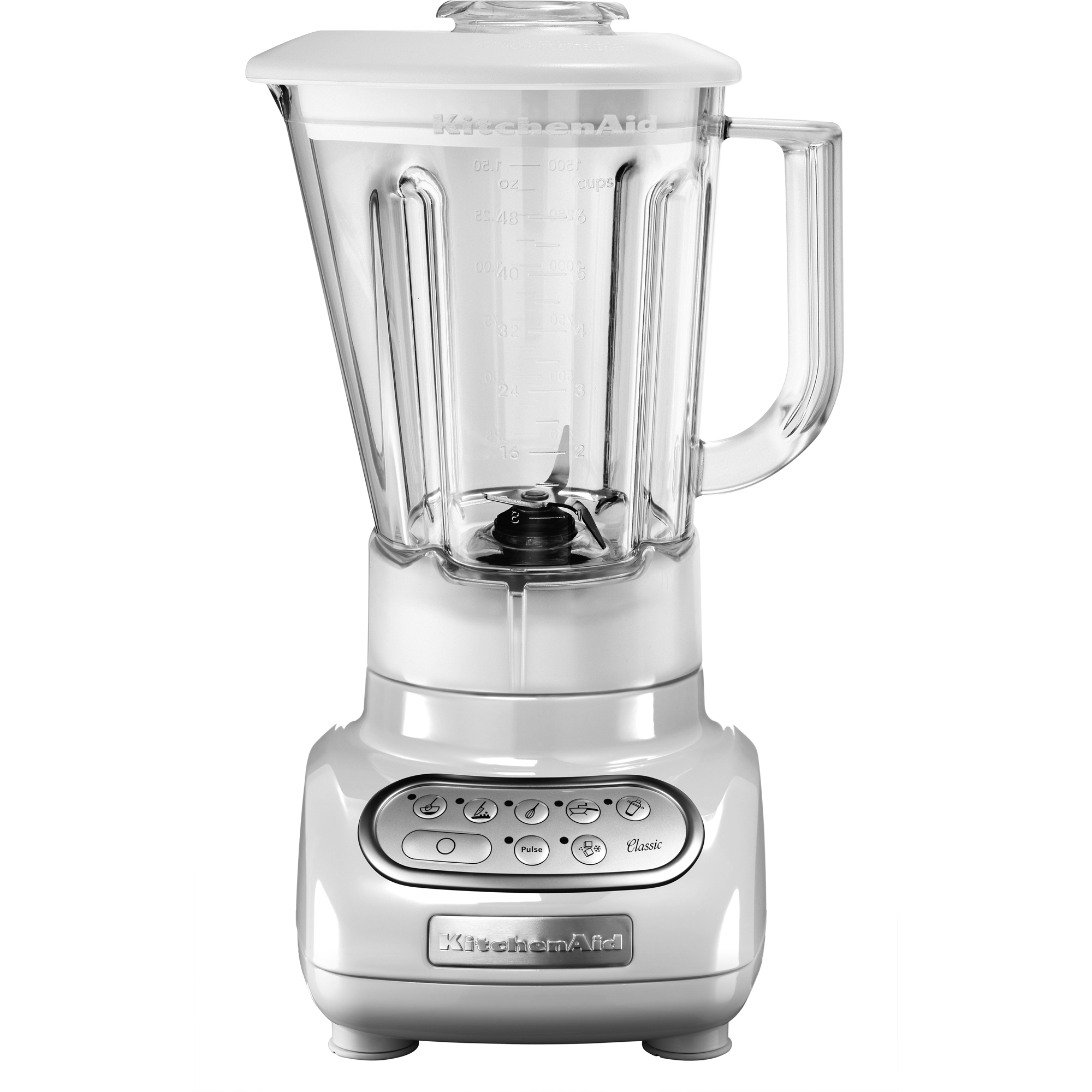 KitchenAid 5KSB45 1.5 L Tabletop blender Transparent, White – image 2