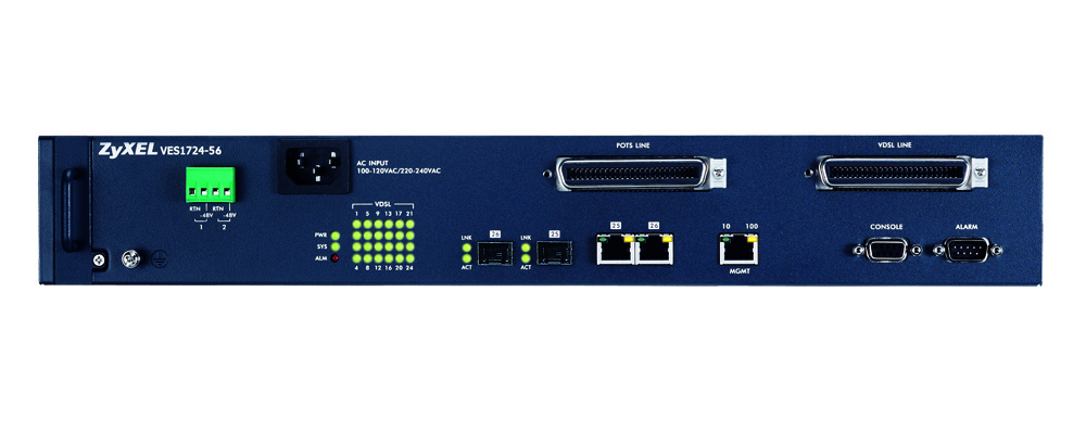 Zyxel VES1724-56 Managed Gigabit Ethernet (10/100/1000) 1U Black – image 3