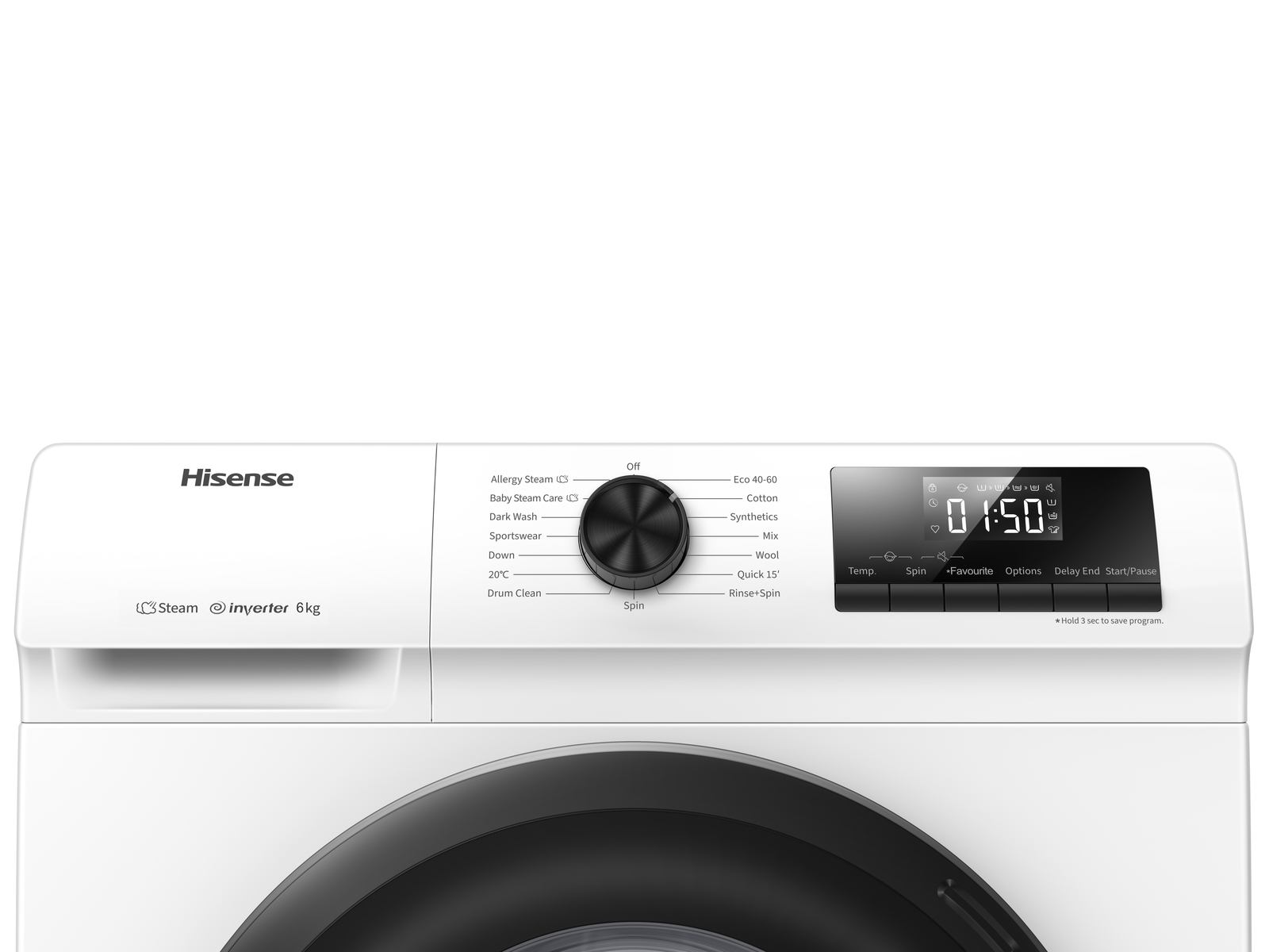 Hisense WFQP7012EVM washing machine Front-load – image 3